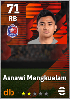 Asnawi Mangkualam — RB, OVR 71, MAX 71