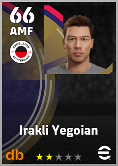 Irakli Yegoian — AMF, OVR 66, MAX 66