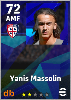 Yanis Massolin — AMF, OVR 72, MAX 72