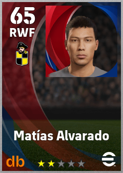 Matías Alvarado — RWF, OVR 65, MAX 65
