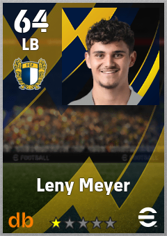 Leny Meyer — LB, OVR 64, MAX 64