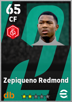 Zepiqueno Redmond — CF, OVR 65, MAX 65