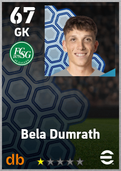 Bela Dumrath — GK, OVR 67, MAX 67