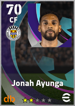Jonah Ayunga — CF, OVR 70, MAX 70
