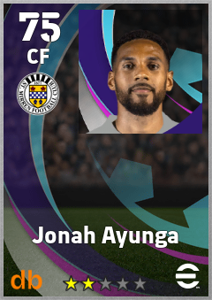 Jonah Ayunga — CF, OVR 75, MAX 75
