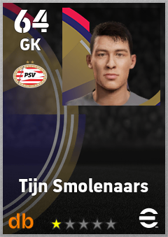 Tijn Smolenaars eFootball player card