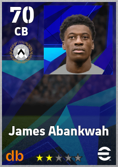 James Abankwah eFootball player card