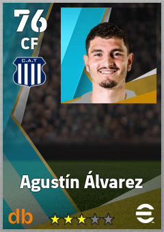 Agustín Álvarez eFootball player card