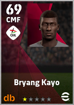 Bryang Kayo — CMF, OVR 69, MAX 69