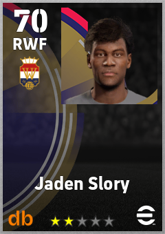 Jaden Slory eFootball player card