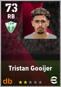 Tristan Gooijer eFootball player card