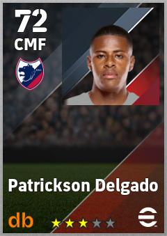Patrickson Delgado eFootball player card