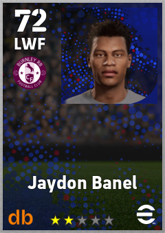 Jaydon Banel — LWF, OVR 72, MAX 72
