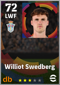 Williot Swedberg eFootball player card