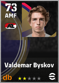 Valdemar Byskov eFootball player card