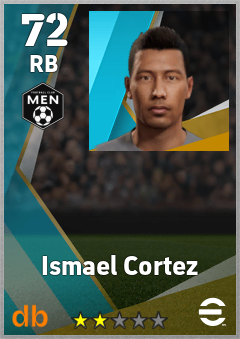 Ismael Cortez — RB, OVR 72, MAX 72