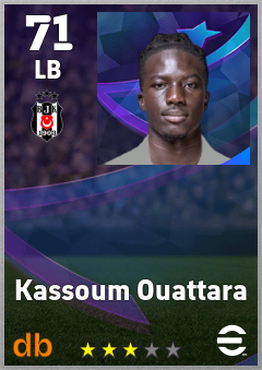 Kassoum Ouattara eFootball player card