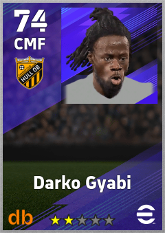 Darko Gyabi — CMF, OVR 74, MAX 74