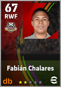 Fabián Chalares — RWF, OVR 67, MAX 67