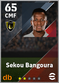 Sekou Bangoura — CMF, OVR 65, MAX 65