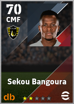 Sekou Bangoura — CMF, OVR 70, MAX 70