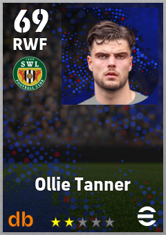 Ollie Tanner — RWF, OVR 69, MAX 69