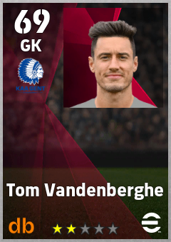 Tom Vandenberghe — GK, OVR 69, MAX 69