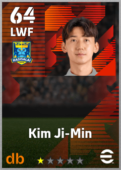 Kim Ji-Min — LWF, OVR 64, MAX 64