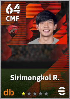 Sirimongkol R. — CMF, OVR 64, MAX 64