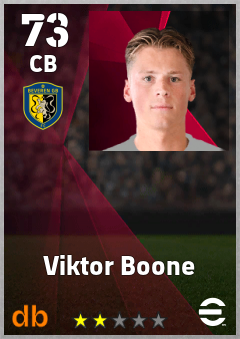 Viktor Boone eFootball player card
