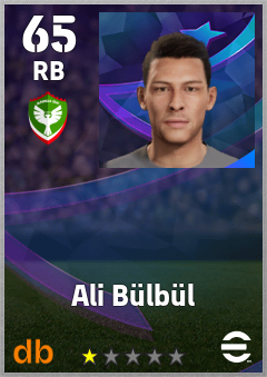 Ali Bülbül — RB, OVR 65, MAX 65