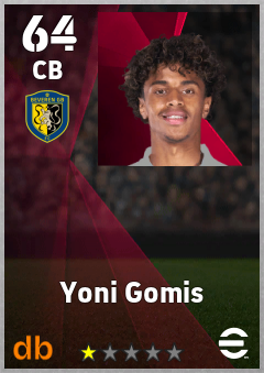 Yoni Gomis — CB, OVR 64, MAX 64