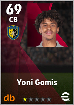 Yoni Gomis — CB, OVR 69, MAX 69