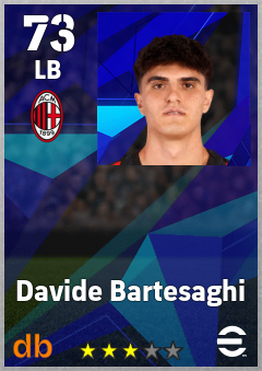 Davide Bartesaghi eFootball player card