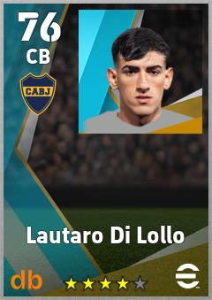 Lautaro Di Lollo eFootball player card