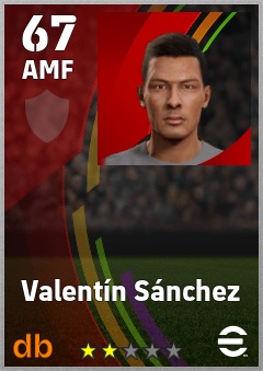 Valentín Sánchez eFootball player card