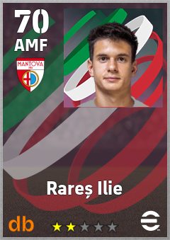 Rareș Ilie — AMF, OVR 70, MAX 70