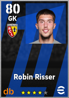 Robin Risser — GK, OVR 80, MAX 80