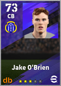 Jake O'Brien eFootball player card