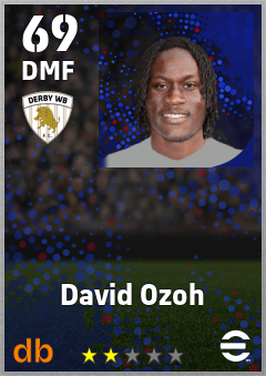David Ozoh — DMF, OVR 69, MAX 69
