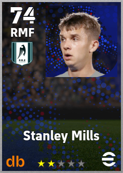 Stanley Mills — RMF, OVR 74, MAX 74