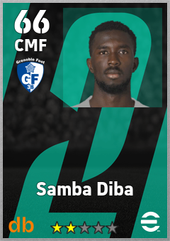Samba Diba — CMF, OVR 66, MAX 66
