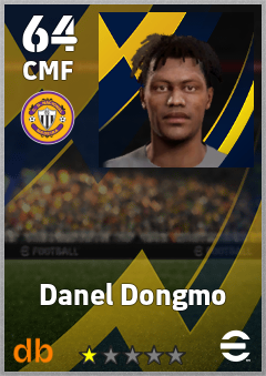 Danel Dongmo eFootball player card