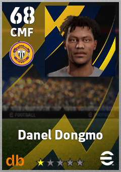 Danel Dongmo — CMF, OVR 68, MAX 68