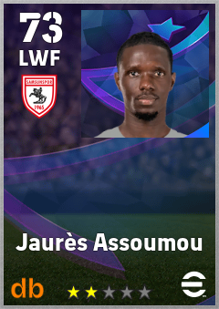 Jaurès Assoumou eFootball player card