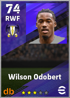 Wilson Odobert eFootball player card