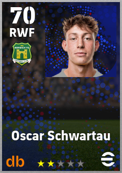 Oscar Schwartau — RWF, OVR 70, MAX 70