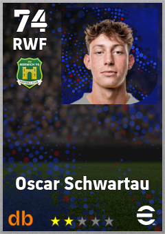 Oscar Schwartau — RWF, OVR 74, MAX 74