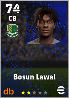 Bosun Lawal eFootball player card