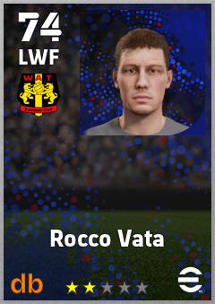 Rocco Vata eFootball player card